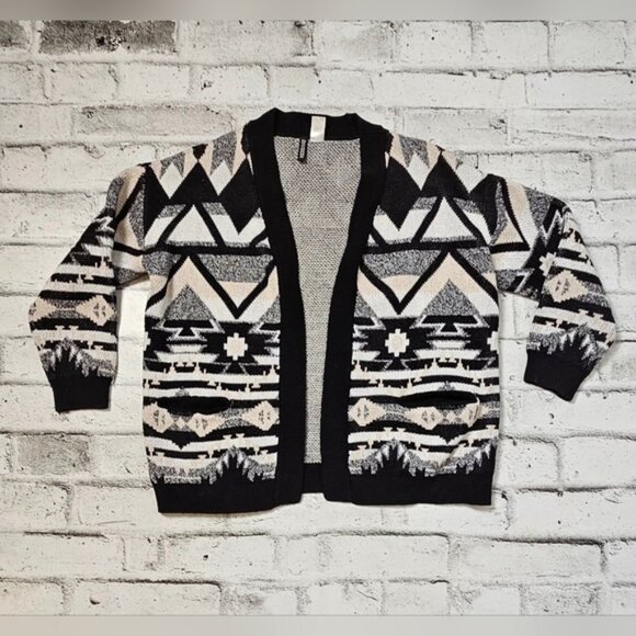 H&M Divide Jacquard-knit Cardigan - Picture 4 of 8